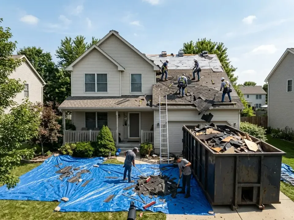 roof-replacement-debris-remova-004 — frequently asked questions, Cheapest Dumpster Rentals in Rushville, IN